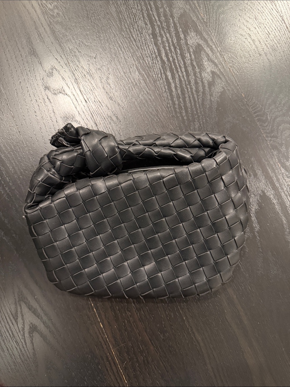 Woven Knot Handle Bag